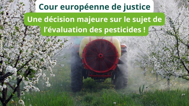 Cour de justice de l’UE : les États membres ne procèdent pas correctement à l’évaluation des pesticides