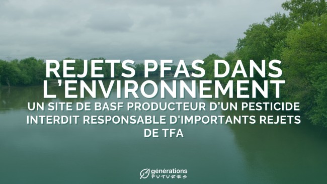 Rejets de PFAS dans l’environnement