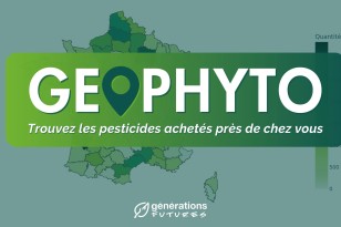 Géophyto : la carte des achats des pesticides