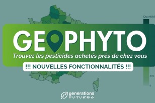 Geophyto : la carte inédite des achats de pesticides en France