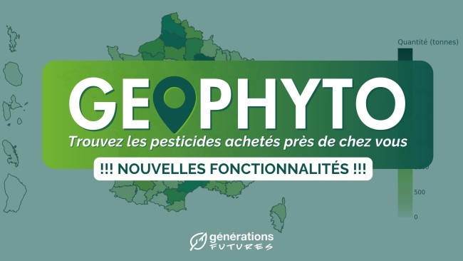 Geophyto : la carte inédite des achats de pesticides en France