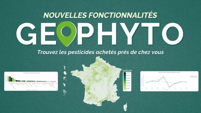 Géophyto : Un outil indispensable et innovant pour visualiser les achats de pesticides en France